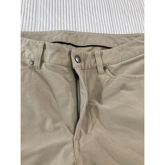 Lululemon ABC Slim Pants 32 Tan Utilitech Jeans LM5ABOS Men's Durable Stretch - Picture 6 of 12